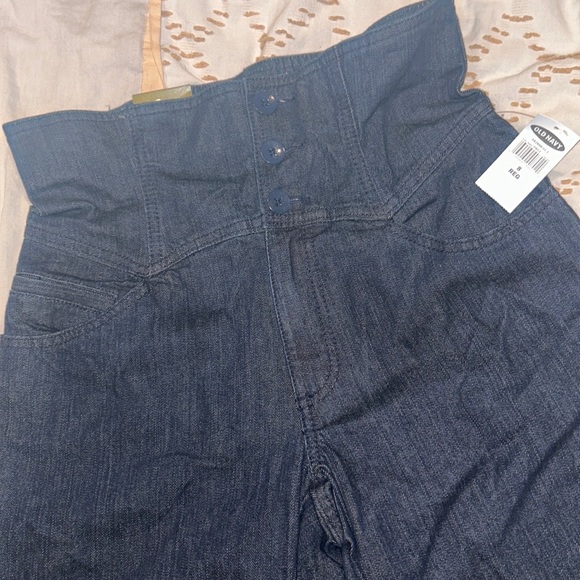 Old Navy dramatic flared jeans vintage dead stock brand new with tags perfect - Picture 11 of 14